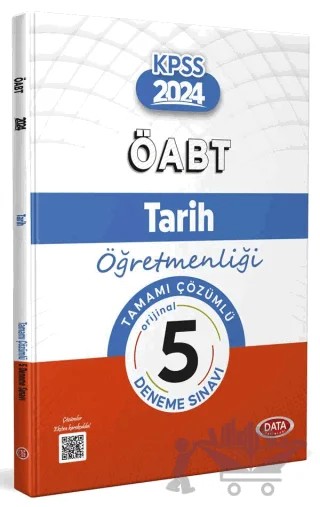 ÖABT 2024 Tarih Öğretmenliği Tamamı Çözümlü 5 Deneme Sınavı – Kolektif – Data Yayınları kitap kapağı