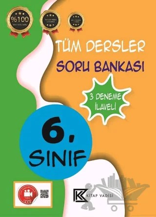 6. Sınıf Tüm Dersler Soru Bankası – Kolektif – Kitap Vadisi Yayınları kitap kapağı