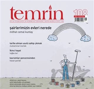 Temrin Düşünce ve Edebiyat Dergisi Sayı: 108 Ekim 2020 – Temrin Dergisi kitap kapağı
