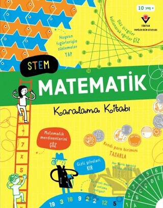 STEM Matematik Karalama Kitabı – Darran Stobbart, Eddle Reynolds, Alice James – TÜBİTAK Yayınları kitap kapağı