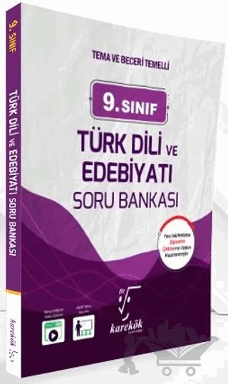 9. Sınıf Türk Dili ve Edebiyatı Soru Bankası – Kolektif – Karekök Yayıncılık kitap kapağı