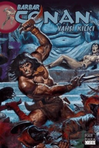Barbar Conan'ın Vahşi Kılıcı Sayı: 18 – Michael Fleisher – Marmara Çizgi kitap kapağı