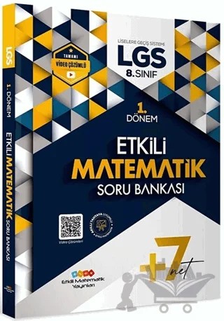 8. Sınıf LGS Matematik 1. Dönem Soru Bankası – Kolektif – Etkili Matematik Yayınları kitap kapağı