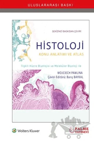 Histoloji – Wojciech Pawlina – Palme Yayıncılık kitap kapağı