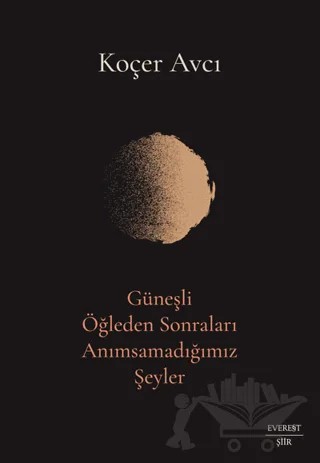 Güneşli Öğleden Sonraları Anımsamadığımız Şeyler – Koçer Avcı – Everest Yayınları kitap kapağı