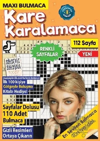 Maxi Kare Karalamaca 25 – Kolektif – Maxi Yayıncılık kitap kapağı