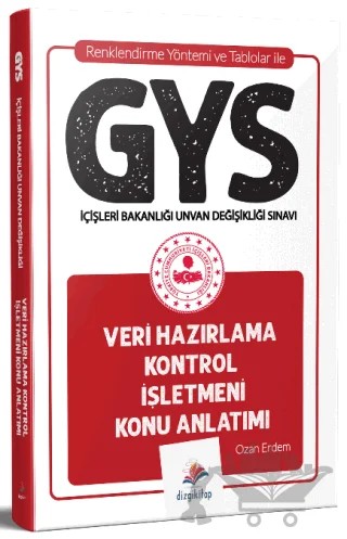 2021 GYS İçişleri Bakanlığı Veri Hazırlama Kontrol İşletmenliği Konu Anlatımı Görevde Yükselme – Ozan Erdem – Dizgi Kitap kitap kapağı