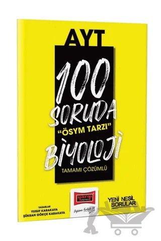 Yargı Yayınları 2023 100 Soruda ÖSYM Tarzı AYT Biyoloji Soru Bankası – Yusuf Karakaya, Şükran Gökçe Karakaya – Yargı Yayınevi kitap kapağı