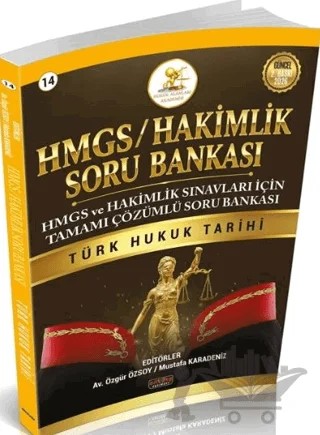 2026 HMGS Hakimlik Türk Hukuk Tarihi Soru Bankası – Mustafa Karadeniz, Özgür Özsoy – Savaş Yayınevi kitap kapağı