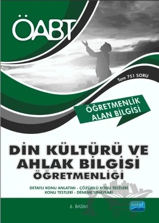 ÖABT Din Kültürü ve Ahlak Bilgisi Öğretmenliği - Öğretmenlik Alan Bilgisi – Kolektif – Nobel Akademik Yayıncılık kitap kapağı