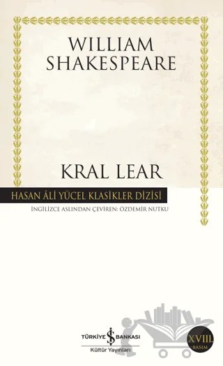 Kral Lear – William Shakespeare – İş Bankası Kültür Yayınları kitap kapağı