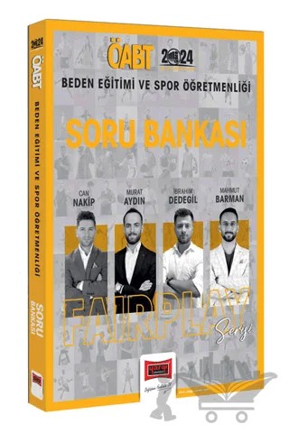 2024 ÖABT Beden Eğitimi ve Spor Öğretmenliği Fairplay Soru Bankası – Can Nakip – Yargı Yayınevi kitap kapağı