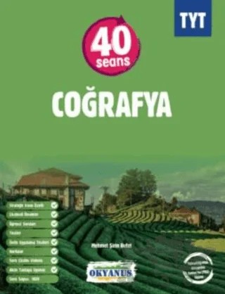 TYT 40 Seans Coğrafya – Kolektif – Okyanus Yayınları kitap kapağı