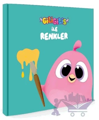 Giligilis ile Renkler - Eğitici Mini Karton Kitap Serisi – Kolektif – Artenino Yayıncılık kitap kapağı