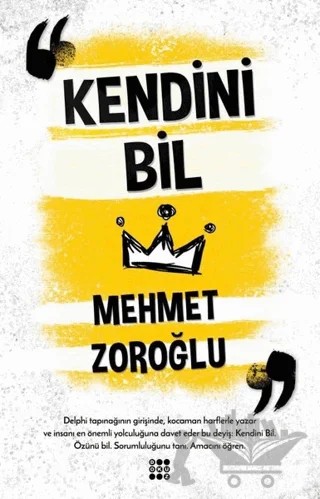 Kendini Bil – Mehmet Zoroğlu – Dokuz Yayınları kitap kapağı