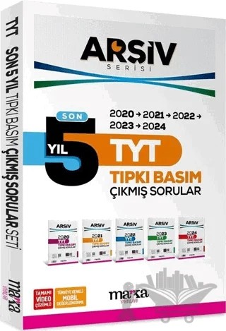 TYT Son 5 Yıl Arşiv Serisi Tıpkı Basım Fasikül Fasikül Çıkmış Sorular – Kolektif – Marka Yayınları kitap kapağı