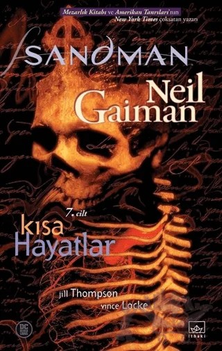 Sandman 7 - Kısa Hayatlar – Neil Gaiman – İthaki Yayınları kitap kapağı