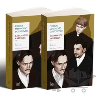 Karamazov Kardeşler (2 Cilt Takım) – Fyodor Mihayloviç Dostoyevski – İthaki Yayınları kitap kapağı