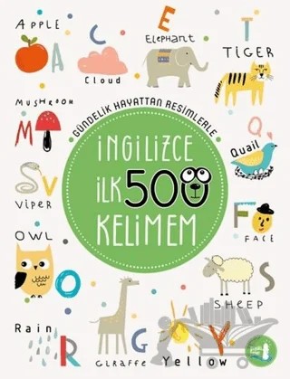 İngilizce İlk 500 Kelimem – Yağmur Toka – Büyülü Fener Yayınları kitap kapağı