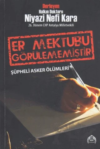 Er Mektubu Görülememiştir – Niyazi Nefi Kara – Kurgu Kültür Merkezi kitap kapağı