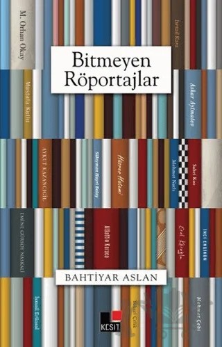 Bitmeyen Röportajlar – Bahtiyar Aslan – Kesit Yayınları kitap kapağı