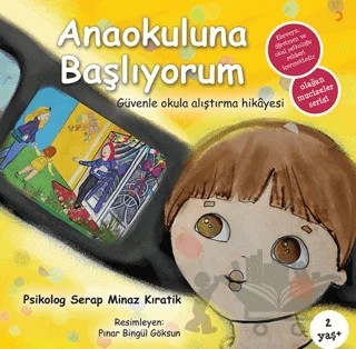 Anaokuluna Başlıyorum – Serap Minaz Kıratik – Cinius Yayınları kitap kapağı
