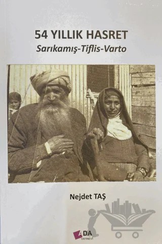 54 Yıllık Hasret – Nejdet Taş – Ada Yayınları kitap kapağı