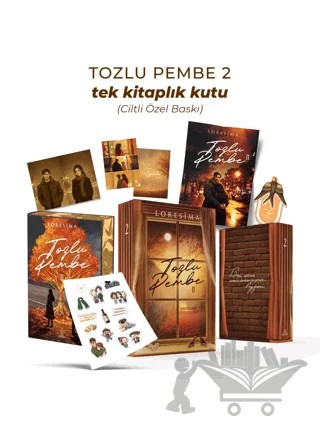 Tozlu Pembe 2 - Tek Kitaplık Kutu Yan Boyamalı – Loresima – Ephesus Yayınları kitap kapağı