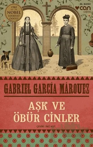 Aşk ve Öbür Cinler – Gabriel Garcia Marquez – Can Yayınları kitap kapağı