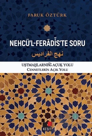 Nehcü’l-Feradis’te Soru – Faruk Öztürk – Kesit Yayınları kitap kapağı