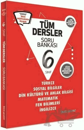 6. Sınıf Tüm Dersler Soru Bankası – Kolektif – Tercih Akademi Yayınları kitap kapağı