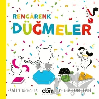 Rengarenk Düğmeler – Sally Nicholls – Abm Yayınevi kitap kapağı
