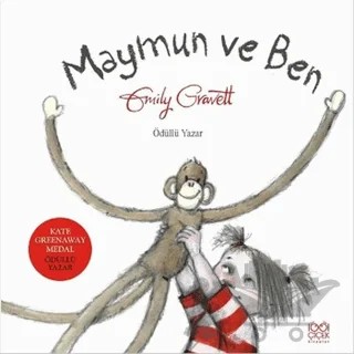 Maymun ve Ben – Emily Grawett – 1001 Çiçek Kitaplar kitap kapağı