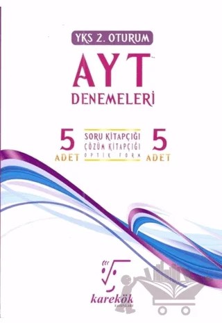 YKS 2. Oturum AYT Denemeleri – Kolektif – Karekök Yayıncılık kitap kapağı