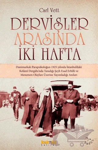 Dervişler Arasında İki Hafta – Carl Vett – Kaknüs Yayınları kitap kapağı