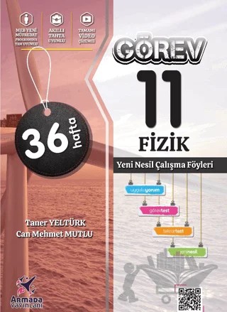 11. Sınıf Görev Fizik Çalışma Föyleri – Taner Yeltürk, Can Mehmet Mutlu – Armada Yayınları kitap kapağı