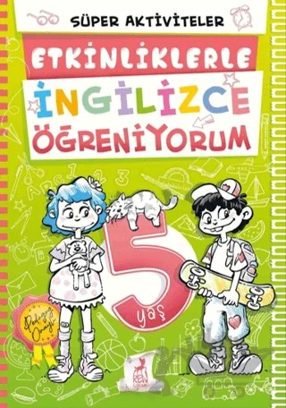 5 Yaş Etkinliklerle İngilizce Öğreniyorum – Kolektif – Ren Çocuk kitap kapağı