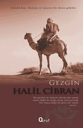 Gezgin – Halil Cibran – Araf Yayınları kitap kapağı