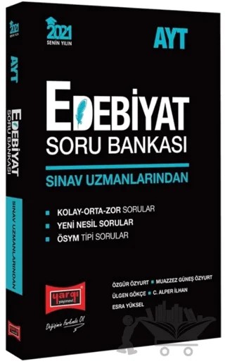 2021 AYT Sınav Uzmanlarından Edebiyat Soru Bankası – Kolektif – Yargı Yayınevi kitap kapağı