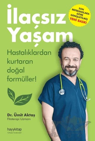 İlaçsız Yaşam – Ümit Aktaş – Hayykitap kitap kapağı