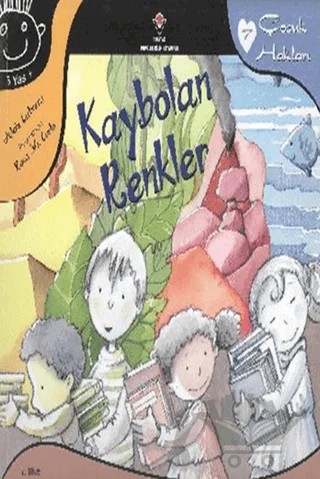 Kaybolan Renkler – Aleix Cabrera – TÜBİTAK Yayınları kitap kapağı