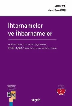 İhtarnameler ve İhbarnameler – Ahmet Cemal Ruhi, Canan Ruhi – Seçkin Yayıncılık kitap kapağı