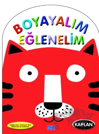 Boyayalım Eğlenelim Kaplan – Kolektif – Parıltı Yayınları kitap kapağı