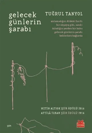 Gelecek Günlerin Şarabı – Tuğrul Tanyol – Kırmızı Kedi Yayınevi kitap kapağı