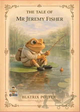 The Tale of Mr. Jeremy Fisher – Beatrix Potter – Eğiten Kitap kitap kapağı