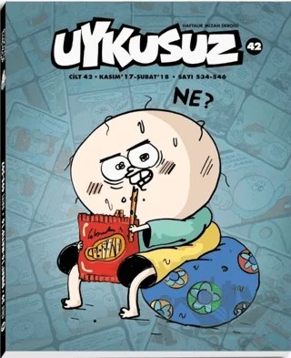 Uykusuz Dergisi Cilt: 42 Kasım 17 - Şubat 18 Sayı: 534 - 546 – Mürekkep Basın Yayın kitap kapağı