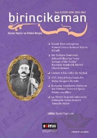 Birincikeman Keman Yazıları ve Kültür Dergisi Sayı: 5 - 2026 – Eğitim Yayınevi - Kültür Dergisi kitap kapağı