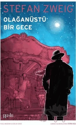 Olağanüstü Bir Gece – Stefan Zweıg – Puslu Yayıncılık kitap kapağı