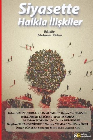 Siyasette Halkla İlişkiler – Mehmet Fidan – Atlas Akademi kitap kapağı