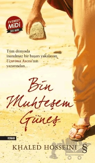 Bin Muhteşem Güneş (Midi Boy) – Khaled Hosseini – Everest Yayınları kitap kapağı
